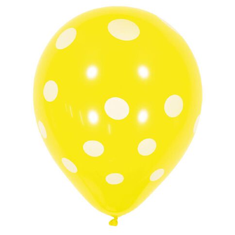 Artwrap Printed Balloons Spot Assorted 30cm 10 Pack