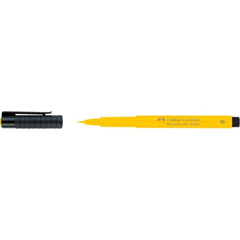 Faber-Castell Pitt Artist Pen Brush #107 Cadmium Yellow