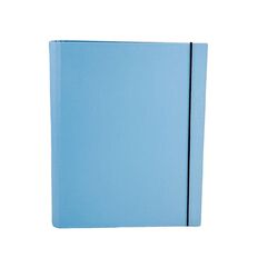 WS Ringbinder 25mm Round 2d A4 Blue Light