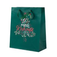 Wonderland Foil Christmas Gift Bag Assorted Large