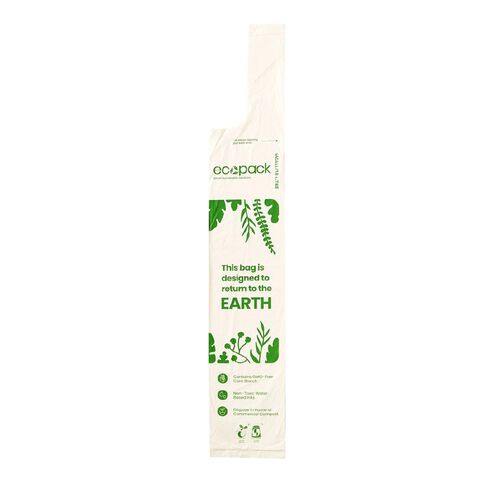 Ecopack Compostable Bin Liners 18L 20 pack