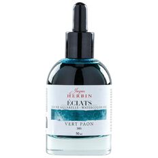 Jacques Herbin Eclats Watercolour Ink 505 Peacock Green 50ml