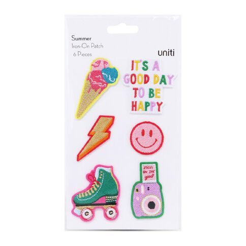 Uniti Summer Iron On Patch
