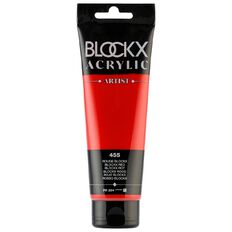 BLOCKX Acrylic Tube 120ml  Red Red