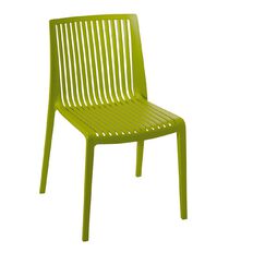 Eden Cool Indoor/Outdoor Stacker Chair Green
