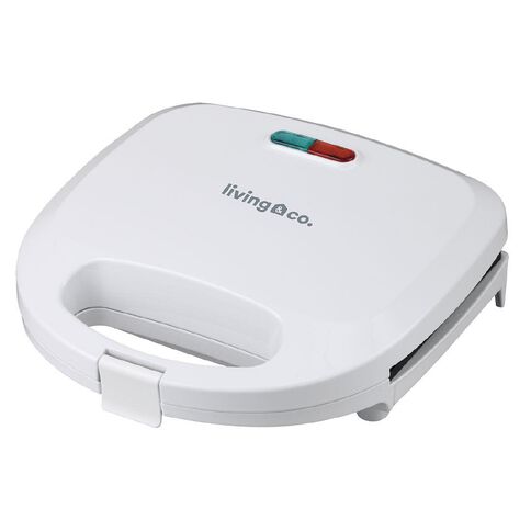 Living & Co Sandwich Maker 2 Slice White