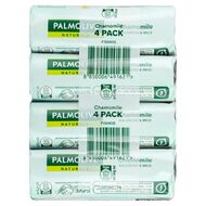 Palmolive Naturals Chamomile Balanced & Mild Soap 90g 4 Pack White