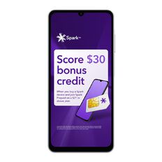 Samsung Galaxy A06 5G with Spark and Skinny Sim Light Grey