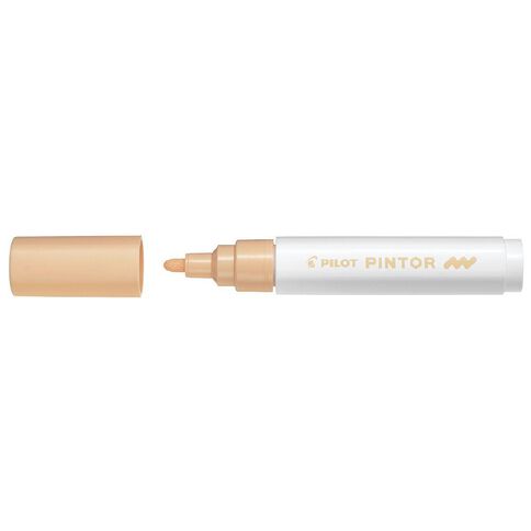 Pilot Pintor Marker Bullet Pale Medium 4.5mm Tip Orange