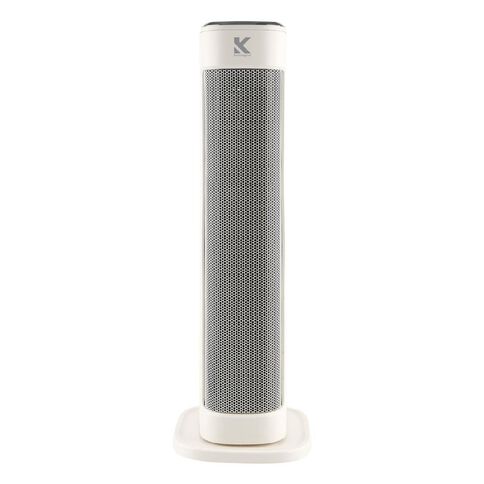 Kensington Digital Ceramic Tower Heater 60cm White