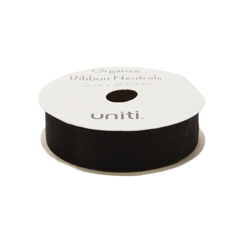 Uniti Organza Ribbon Neutrals 3m Assorted