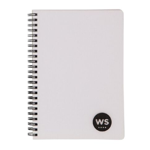 WS Notebook PP Wiro 200 Pages Soft Cover White A5