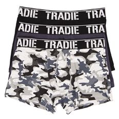 Tradie Men's Trunks 3 Pack