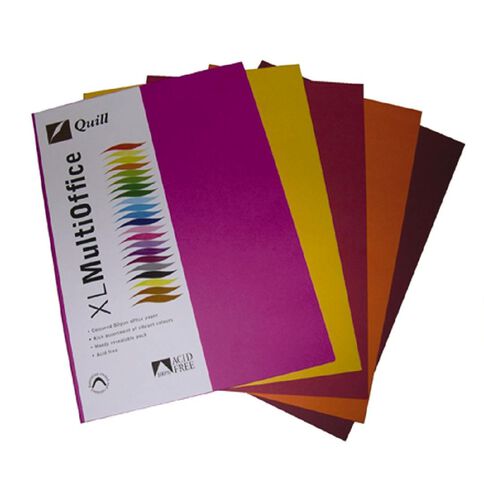 Quill Coloured Paper 80gsm 100 Pack Hot