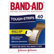 Band Aid Tough Strips 40 Pack
