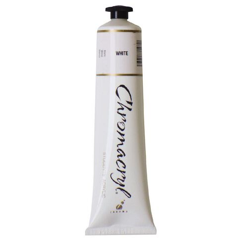 Chromacryl Acrylic Paint White 75ml