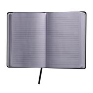 Uniti Stationery A5 Polyurethane Hard Cover Black Notebook
