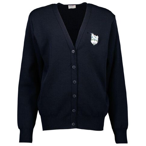 Schooltex Timaru Christian School Senior Cardigan with Embroidery