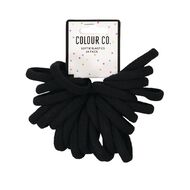 Colour Co. Hair Softie Elastics Black 24 Pack