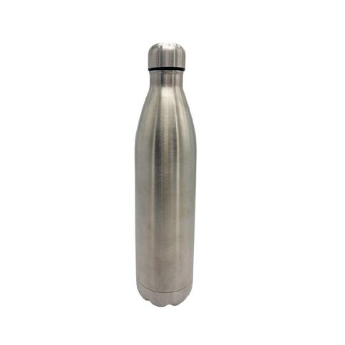 Living & Co Stainless Steel Drink Bottle 1L Steel 1L