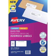 Avery Quick Peel Address Labels Sure Feed Laser & Inkjet Printers