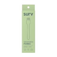 SURV. Wooden Forks Natural 20 Pack