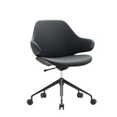 Konfurb Orbit Mid Back 5 Star Black Vinyl