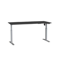Knights Agile Boost Electric Single Sided Desk Frame Black Top