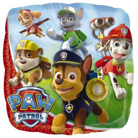 Paw Patrol Foil Balloon Standard 17in