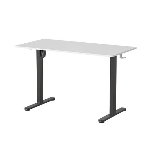 Living & Co Height Adjustable Desk 1200W White