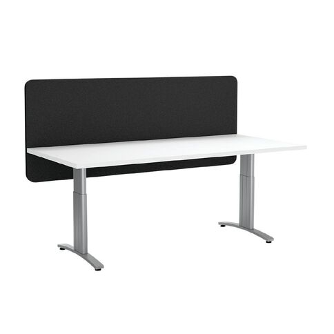 Boyd Visuals Desk Screen Modesty Panel Black 1500mm