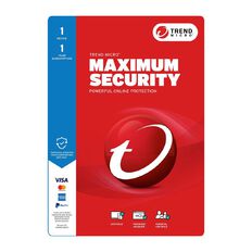 Trend Micro Maximum Security Pro 1 Device 1 Year
