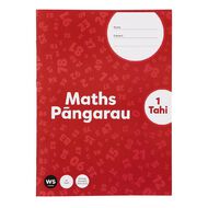 WS Junior Math 1 Tahi Red