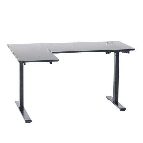 Workspace Corner Adjustable Desk Electric Black