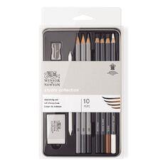 Winsor & Newton Studio Sketching Set in Tin 10 Piece