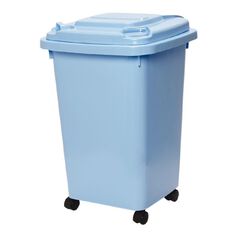 Living & Co Wheelie Bin Blue Mid 60L