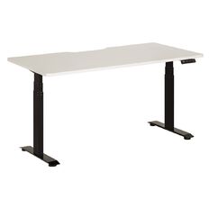 Jasper J Emerge Elec Height Adj Dual Motor 3 Stage Scallop 1800 BlkWht