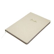 Uniti Stationery Linen A4 Notebook Cream