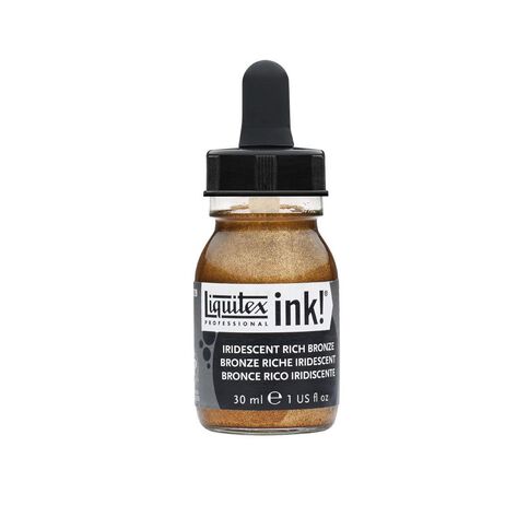 Liquitex Ink 30ml Irid Rich Bronze