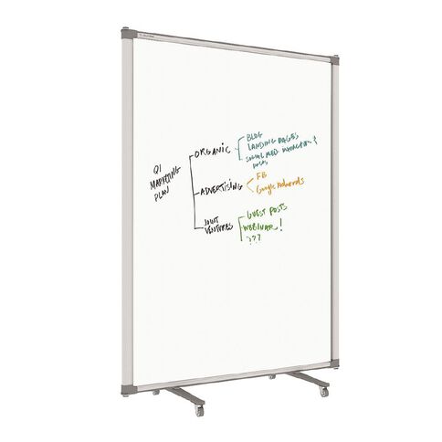 Boyd Visuals Free Standing Partition 1800H Whiteboard