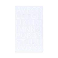 Uniti Foil Alpha Stickers White White