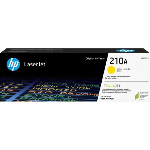 HP Toner 210A Yellow 1800 Pages