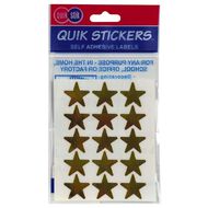 Quik Stik Labels Labels Stars Large