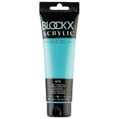 BLOCKX Acrylic Tube 120ml Turquoise Green Green