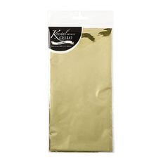 Cellophane 500mm x 700mm 2 Pack Gold