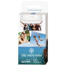 HP ZINK Sprocket 2x3 Photo Paper 50 Sheets