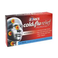 Ethics Cold & Flu Tablets 20s - LIMIT OF 1 PER CUSTOMER 20 Pack