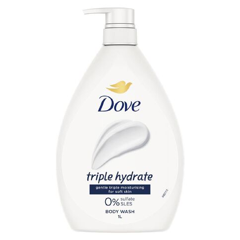 Dove Triple Hydrate Bodywash 1L