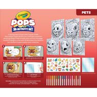 Crayola Pops 3d Activity Super Set - Pets