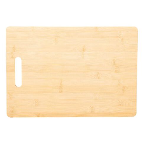 Living & Co Bamboo Chopping Board Set Natural 3 Pack